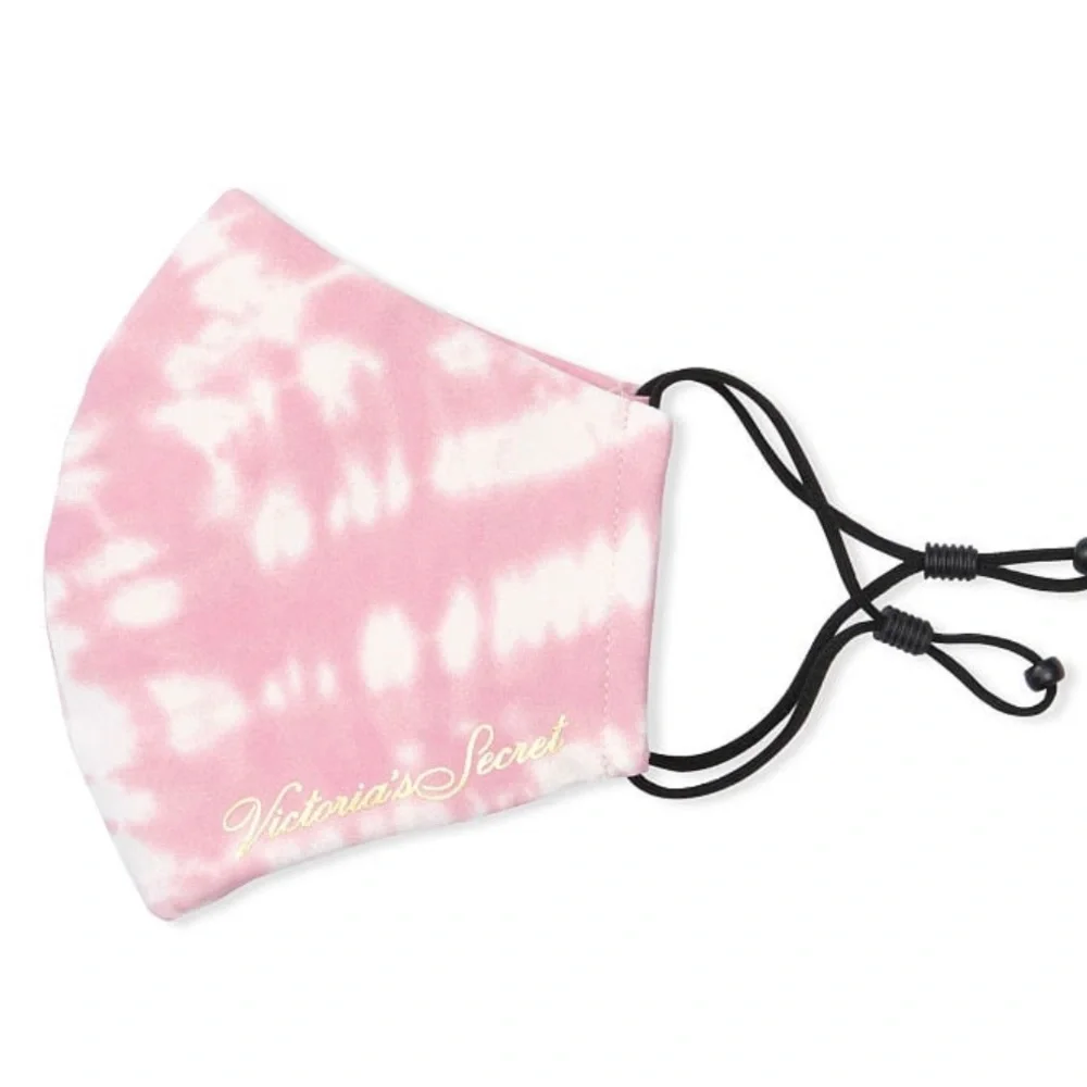 Victoria's Secret Pink Tie-Dye Face Mask